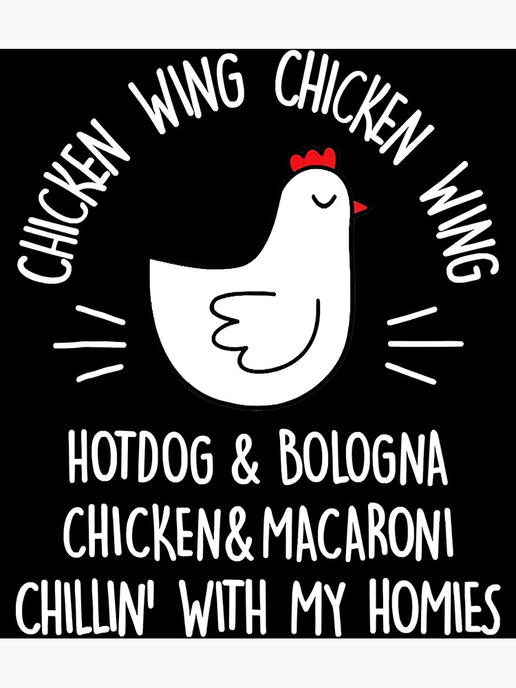 chicken-wing-chicken-wing-song-lyric-sticker-poster-for-sale-by