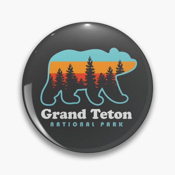 Artikelvorschau, Großartiger Teton-Nationalpark Teton-Berge tragen Vintagen Sonnenuntergang entworfen und verkauft von yelly123.