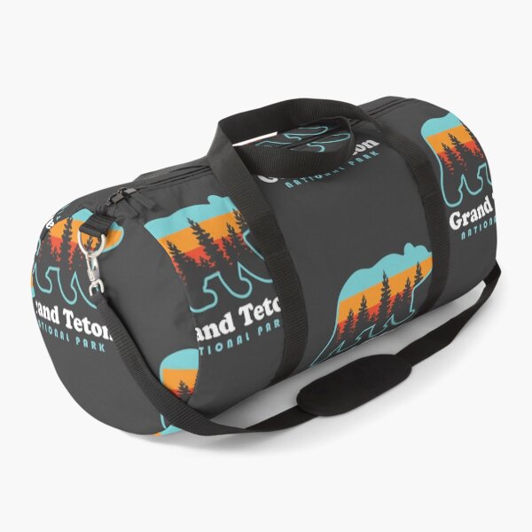 Item preview, Grand Teton National Park Teton Mountains Bear Vintage Sunset designed and sold by yelly123.