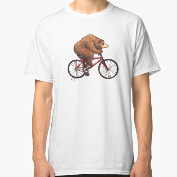 Bear on a Bike Classic T-Shirt