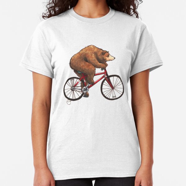 Bear on a Bike Classic T-Shirt