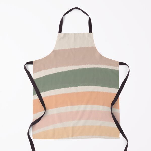 Item preview, Neutral Colors Wavy Lines Curvy Stripes Pattern Boho Aesthetic Green designed and sold by scorpiolane.