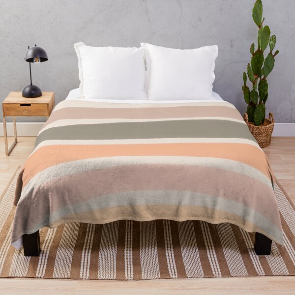 Item preview, Neutral Colors Wavy Lines Curvy Stripes Pattern Boho Aesthetic Muted Green designed and sold by scorpiolane.