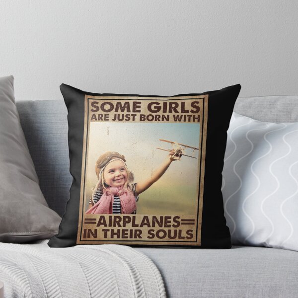 Item preview, Some Girls Are Just Born With Air Planes designed and sold by khoucuetos.