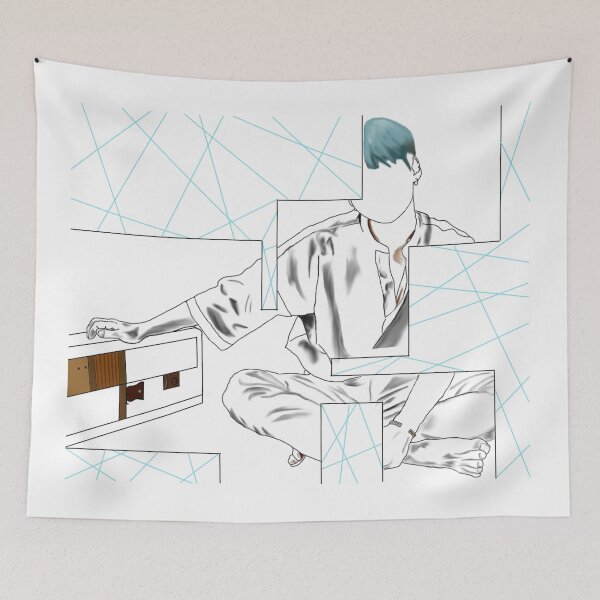 Item preview, BTS Suga 'Her' Design designed and sold by LelliJelliArt.