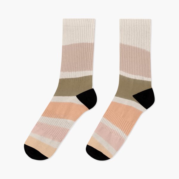 Item preview, Neutral Colors Wavy Lines Curvy Stripes Pattern Boho Aesthetic Olive Brown designed and sold by scorpiolane.