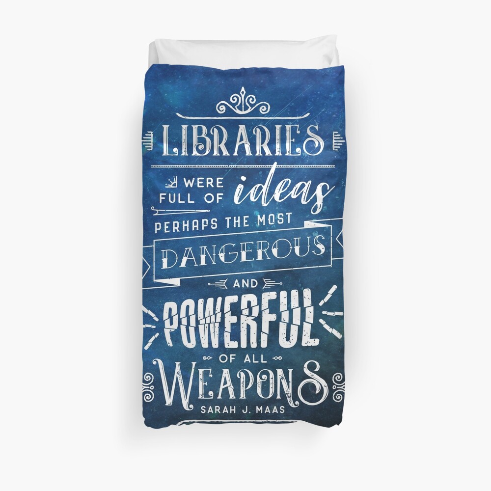 Libraries Duvet Cover