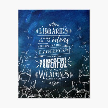 Libraries Art Board Print