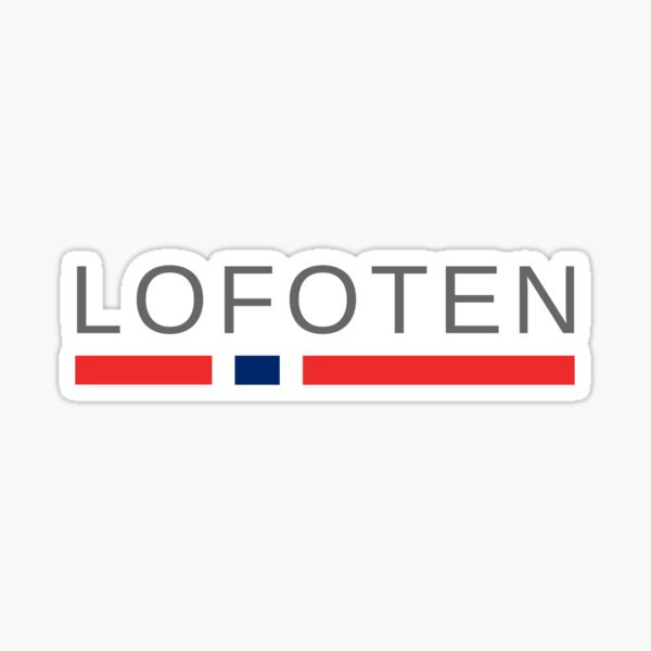 Lofoten Norway Sticker