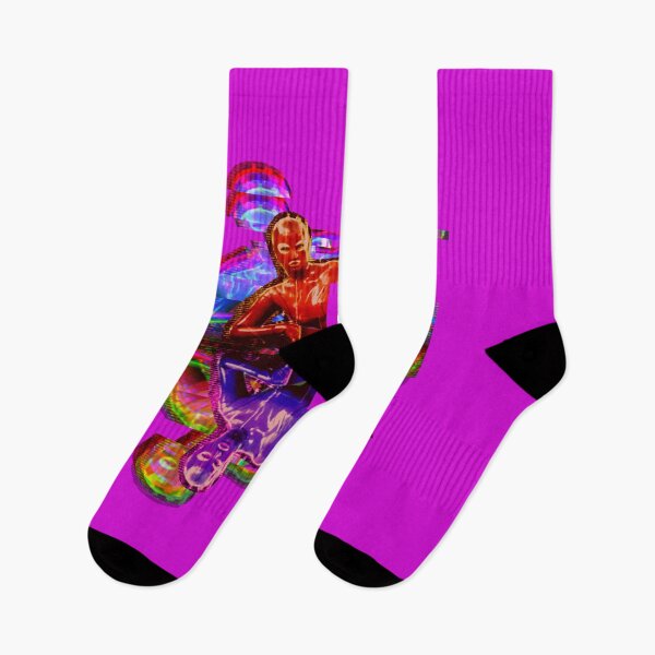 Item preview, inverted cross in latex psychedelia designed and sold by weirdove.