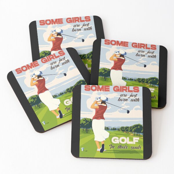 Item preview, Some Girls Are Just Born With Golf In Their Souls designed and sold by vadenhannige46.