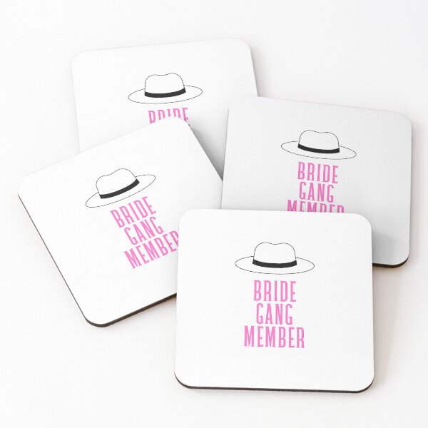 Artikelvorschau, Bride Gang Member Pink - Brautparty-Design für Brautparty entworfen und verkauft von Kubala.