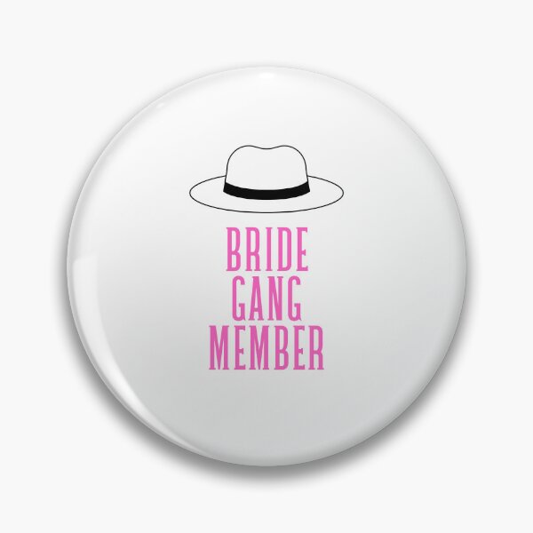 Item preview, Bride Gang Member Pink - Bridal Party design for Bridal Shower designed and sold by Kubala.