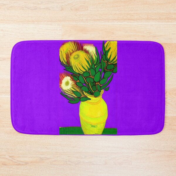 Item preview, Van Gogh protea flowers in a vase (#08) [Create a set!] designed and sold by SolidEarthArt.