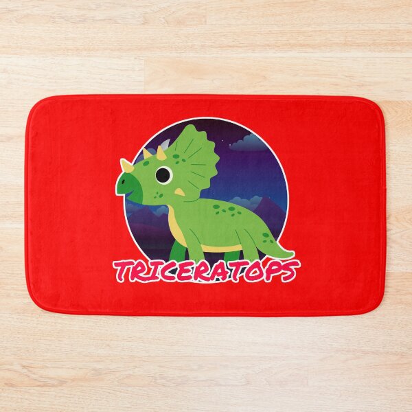 Item preview, cartoon triceratops designed and sold by Dev  Art.