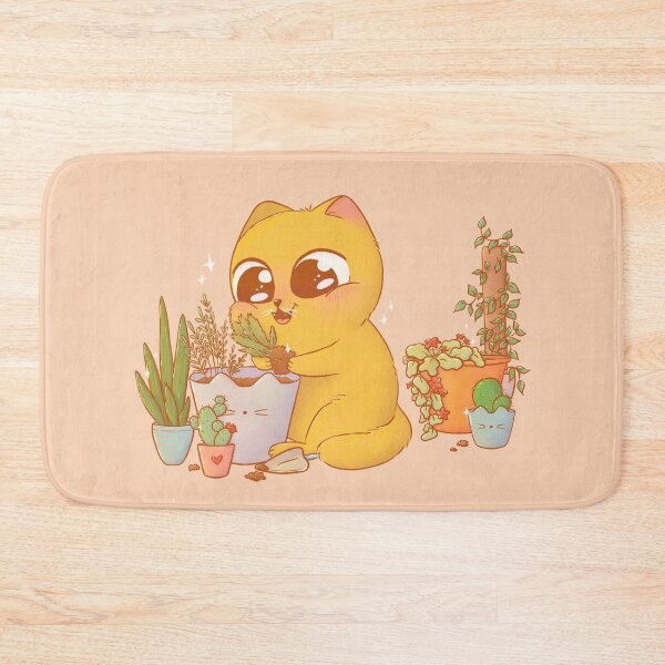 Item preview, Passion for Plants Cat  designed and sold by LenasScribbles.