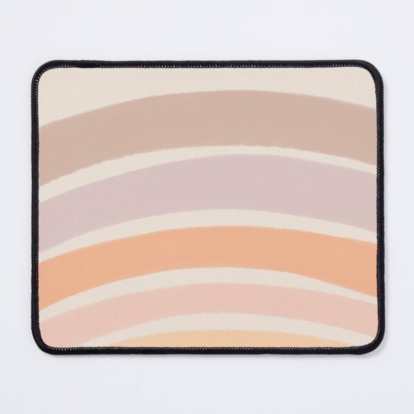 Item preview, Neutral Colors Wavy Lines Curvy Stripes Pattern Boho Aesthetic Pale Pink designed and sold by scorpiolane.