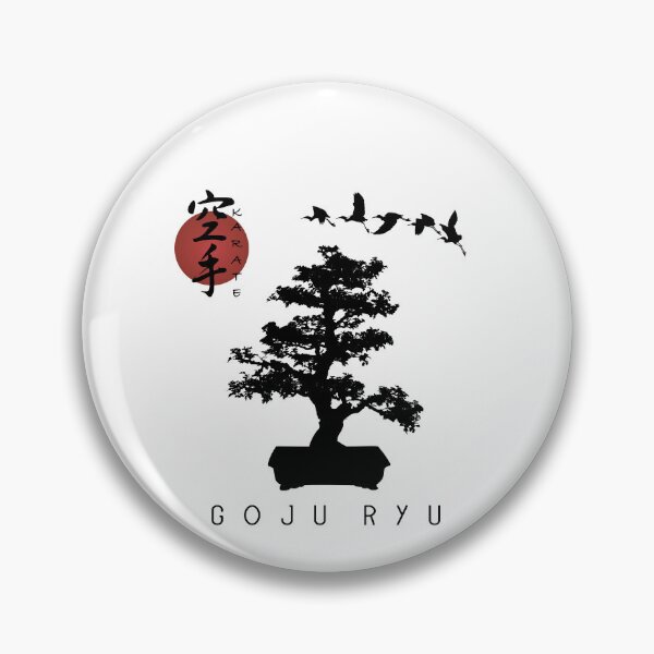 Item preview, Bonsai Tree Goju Ryu Calligraphy Karate Instructor Design - Japanese Martial Art Design For A Karate Lover designed and sold by TheKarateStore.