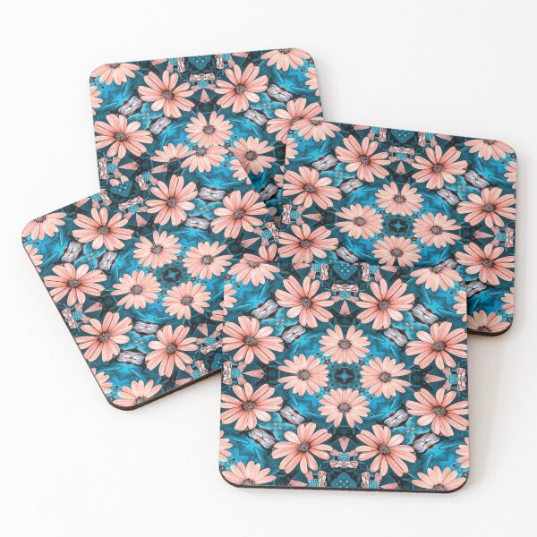 Item preview, Brown Daisy Pattern designed and sold by Patternflower.