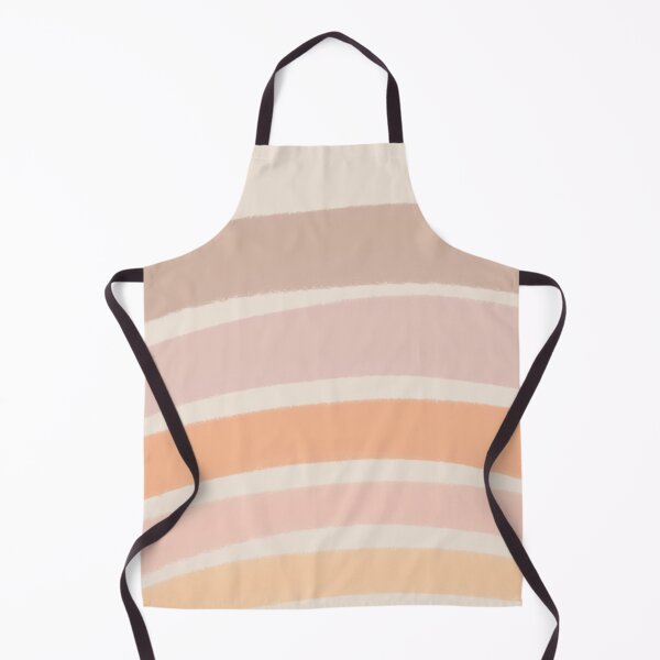 Item preview, Neutral Colors Wavy Lines Curvy Stripes Pattern Boho Aesthetic Coral Pink designed and sold by scorpiolane.