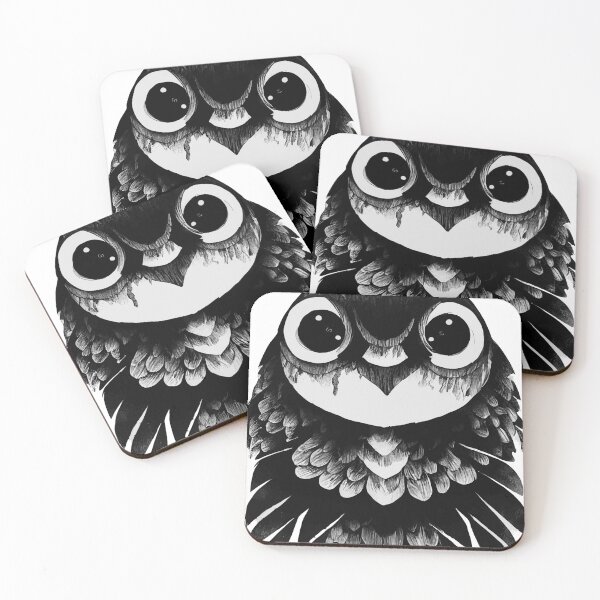Artikelvorschau, Cute Eule Expression entworfen und verkauft von Magicmindart.