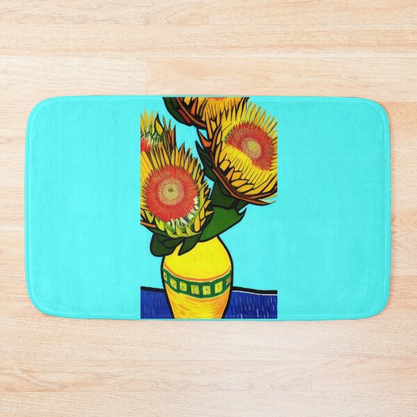 Item preview, Van Gogh protea flowers in a vase (#10) [Create a set!] designed and sold by SolidEarthArt.