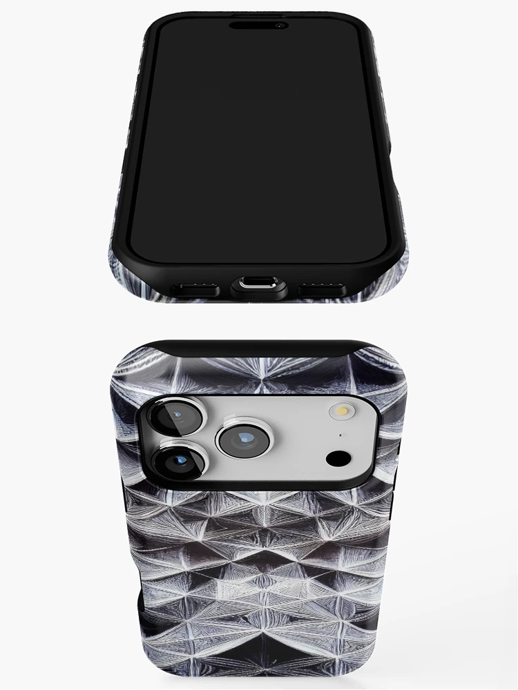 Thumbnail 3 of 4, iPhone Case, Triangle Pattern designed and sold by BlueIntel.