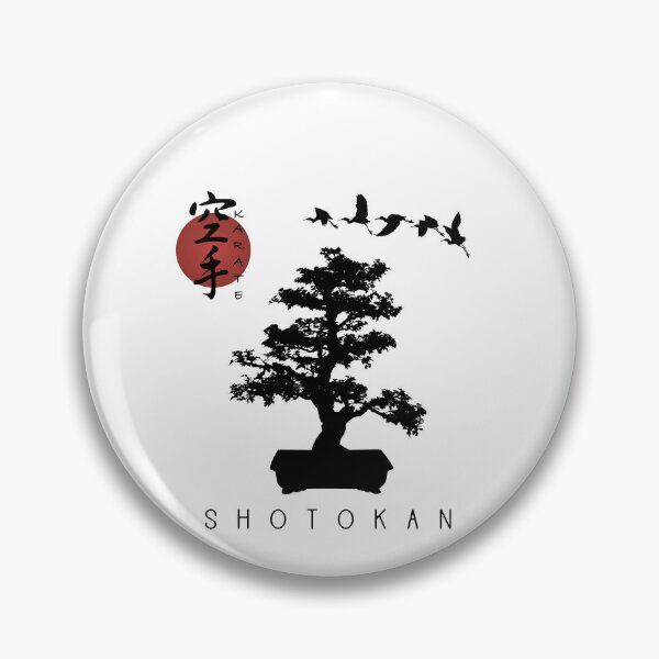 Item preview, Bonsai Tree Shotokan Calligraphy Karate Instructor Design - Japanese Martial Art Design For A Karate Lover designed and sold by TheKarateStore.