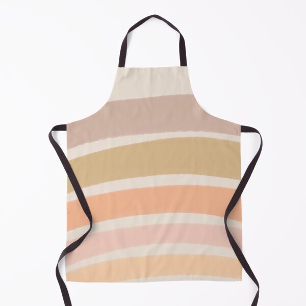 Item preview, Neutral Colors Wavy Lines Curvy Stripes Pattern Boho Aesthetic Honey Yellow designed and sold by scorpiolane.