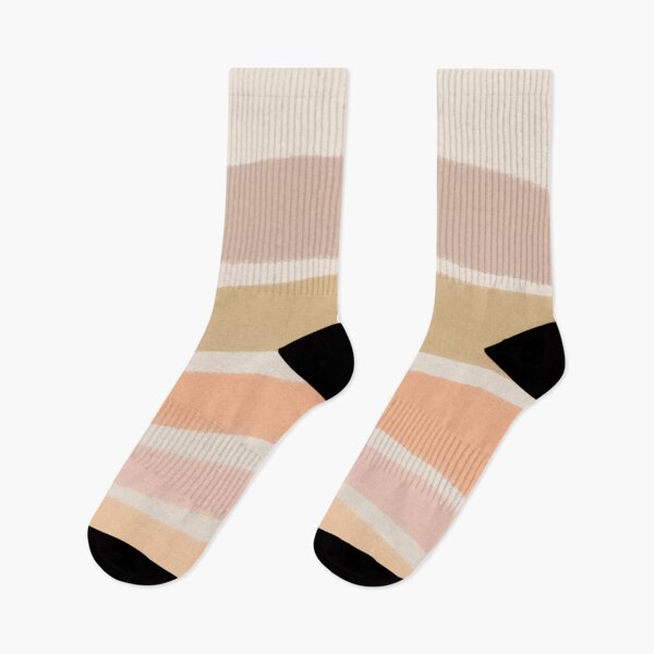 Item preview, Neutral Colors Wavy Lines Curvy Stripes Pattern Boho Aesthetic Honey Yellow designed and sold by scorpiolane.
