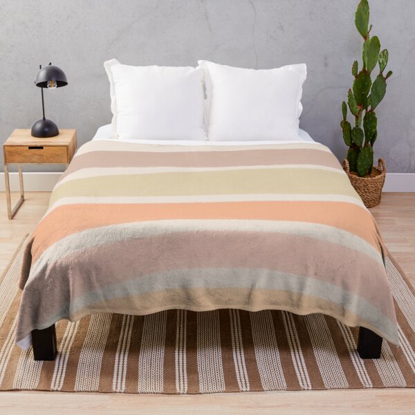 Item preview, Neutral Colors Wavy Lines Curvy Stripes Pattern Boho Aesthetic Yellow designed and sold by scorpiolane.