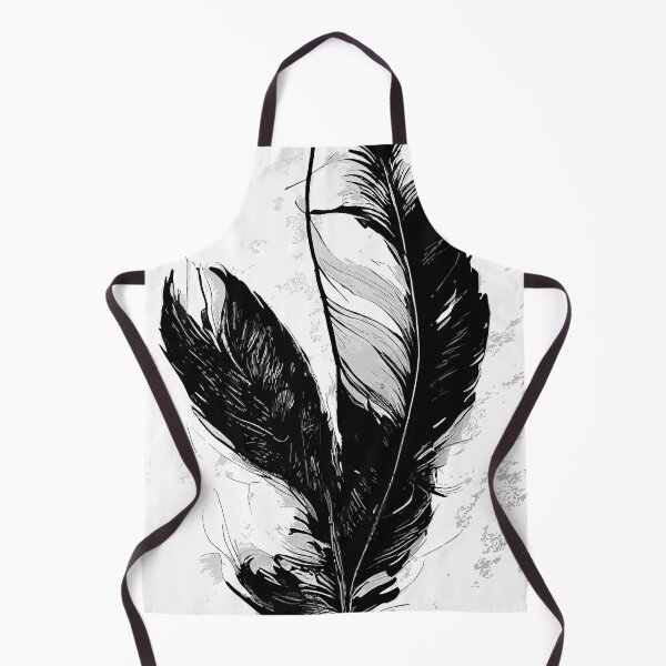 Item preview, Black white feather designed and sold by Magicmindart.