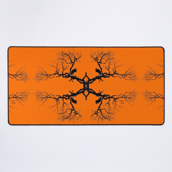 Item preview, High Post Stork Tree Silhouette Orange designed and sold by SpiritGifts.