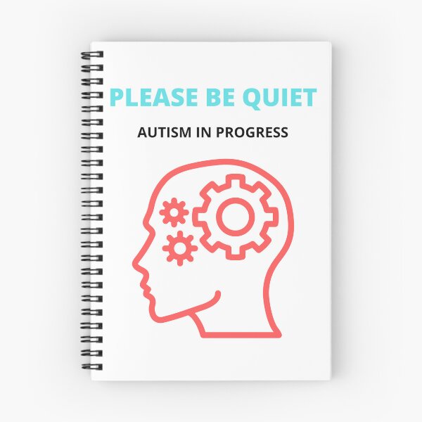 Item preview, Please be Quiet Autism in Progress designed and sold by Forethoughts.