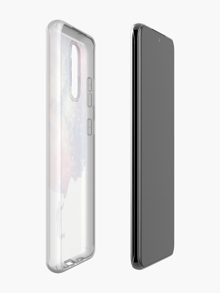 Alternate view of Painting the universe (Colorful Negative Space Art) Case & Skin for Samsung Galaxy