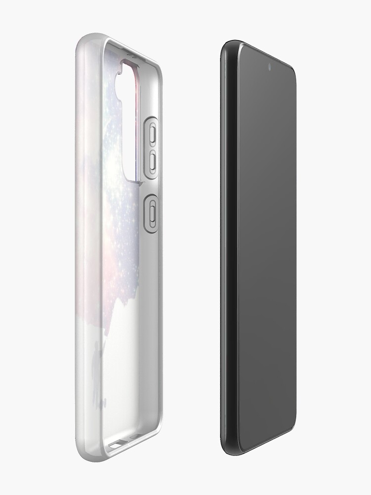 Alternate view of Painting the universe (Colorful Negative Space Art) Samsung Galaxy Phone Case