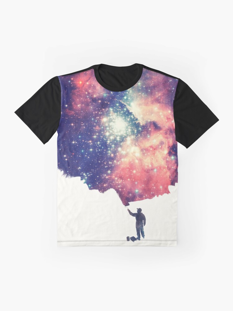 Window Cleaners Wash Universe Surreal Tattoo Design T Shirt White Psychology Art T Shirt main image 1