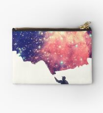 Painting the universe (Colorful Negative Space Art) Studio Pouch