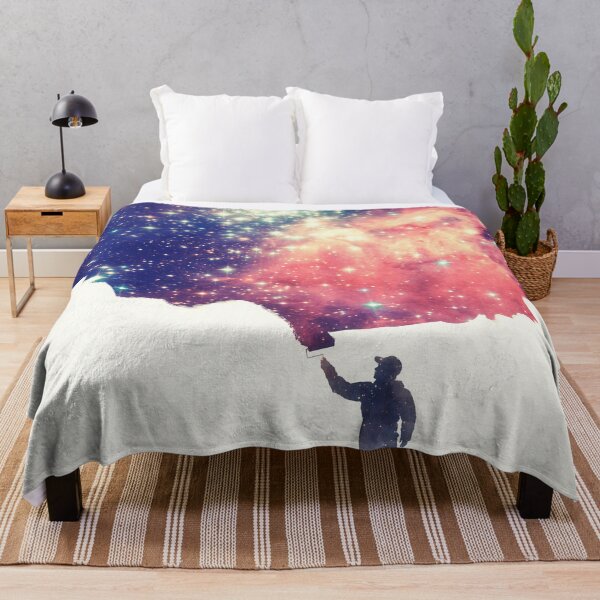 Item preview, Painting the universe (Colorful Negative Space Art) designed and sold by badbugs.