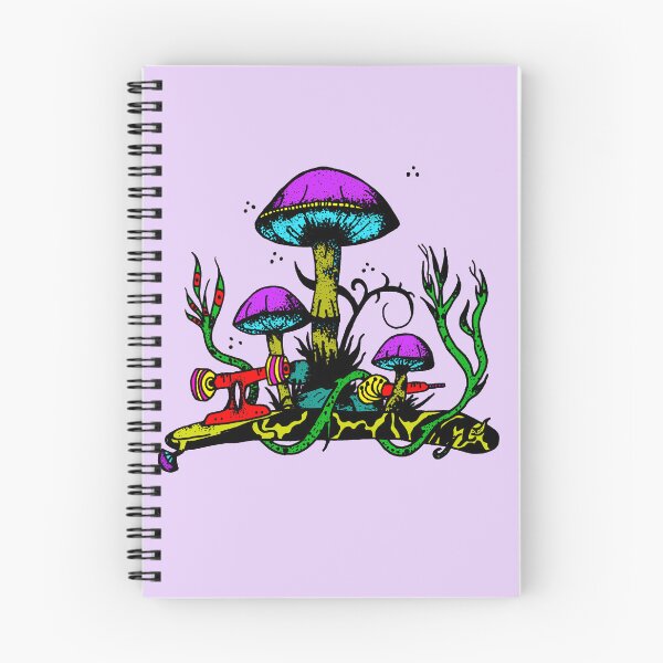Item preview, Skate Mushroom psychedelic coguemlo skate psicodelico designed and sold by Tereza Skatera.