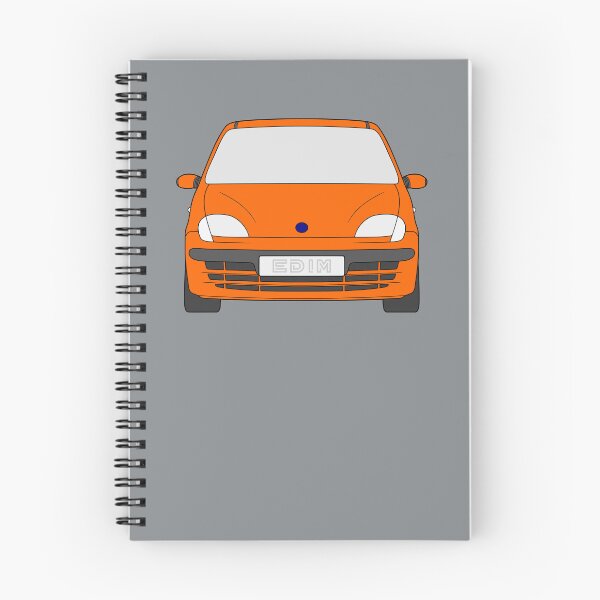 Item preview, Fiat Seicento 1997-2010 orange color designed and sold by EdimDesign.