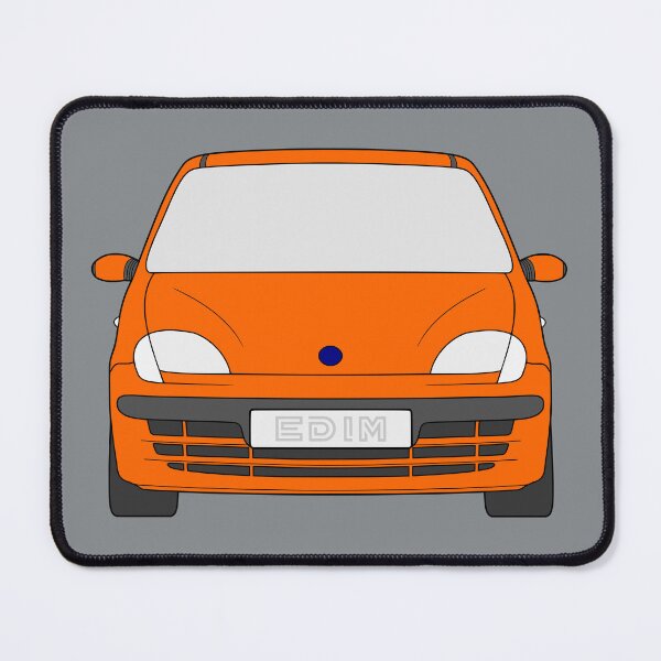 Item preview, Fiat Seicento 1997-2010 orange color designed and sold by EdimDesign.