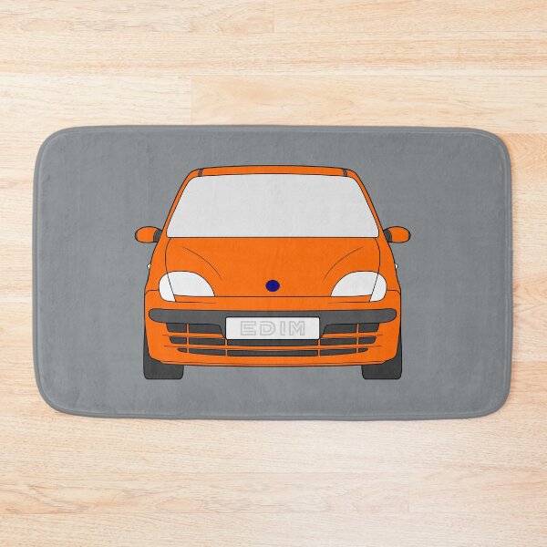 Item preview, Fiat Seicento 1997-2010 orange color designed and sold by EdimDesign.