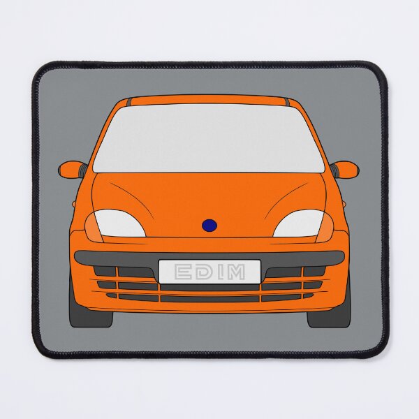 Item preview, Fiat Seicento 1997-2010 orange color designed and sold by EdimDesign.