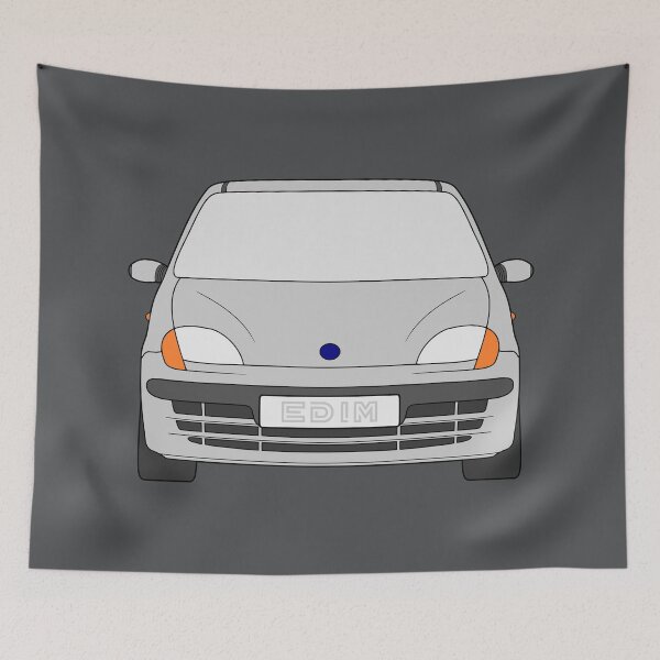 Item preview, Fiat Seicento 1997-2010 silver color designed and sold by EdimDesign.
