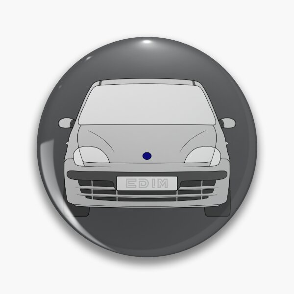 Item preview, Fiat Seicento 1997-2010 silver color designed and sold by EdimDesign.