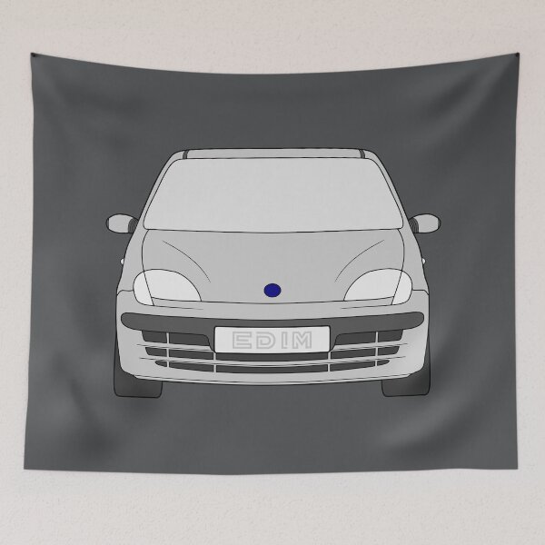 Item preview, Fiat Seicento 1997-2010 silver color designed and sold by EdimDesign.