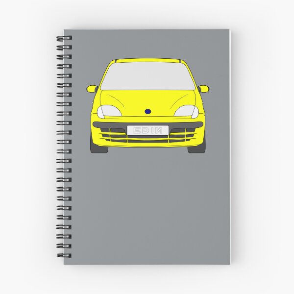 Item preview, Fiat Seicento 1997-2010 yellow color designed and sold by EdimDesign.