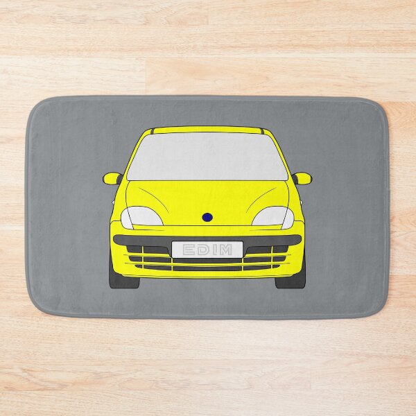 Item preview, Fiat Seicento 1997-2010 yellow color designed and sold by EdimDesign.