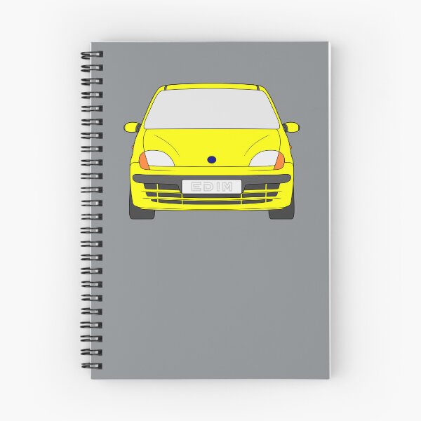 Item preview, Fiat Seicento 1997-2010 yellow color designed and sold by EdimDesign.